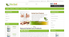 Desktop Screenshot of herbal-care-products.com